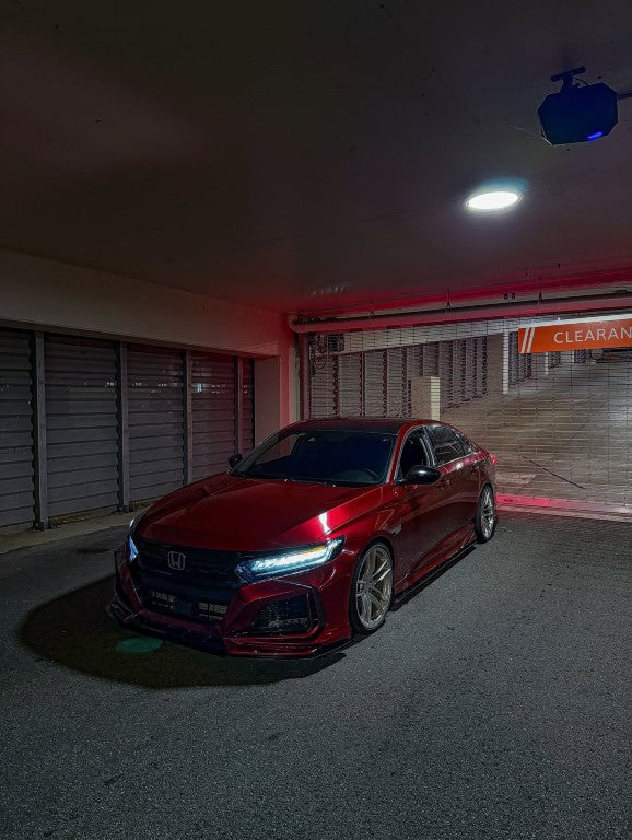 Honda Accord 10th Gen Pre-facelift 2018-2020 with Aftermarket Parts - Front Bumper PP from Yofer.co