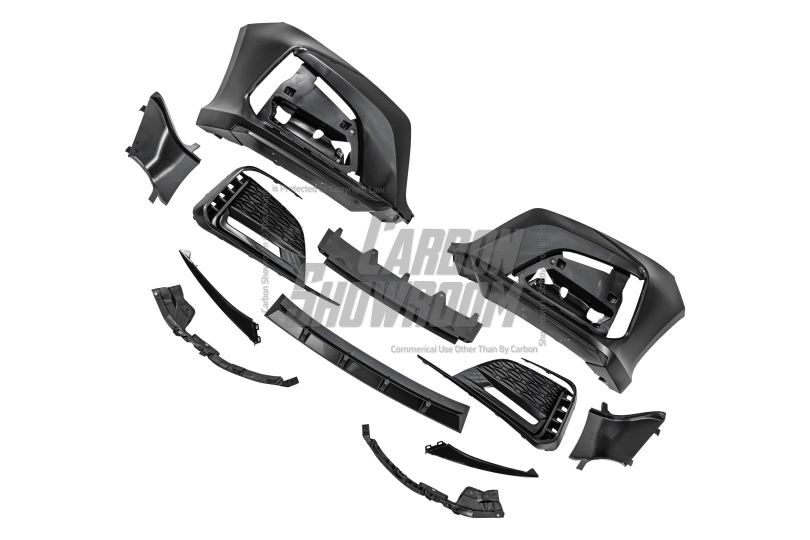 Honda Accord 10th Gen Pre-facelift 2018-2020 with Aftermarket Parts - Front Bumper PP from Yofer.co