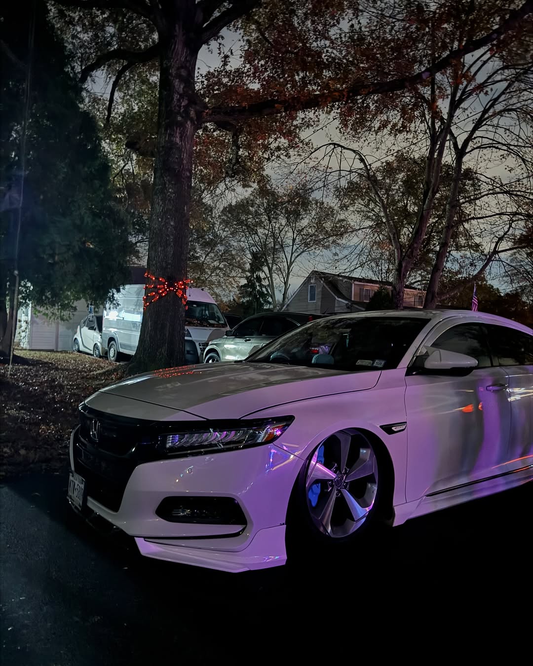 Honda Accord 10th Gen Pre-facelift 2018-2020 with Aftermarket Parts - Front Lip PP from Yofer.co