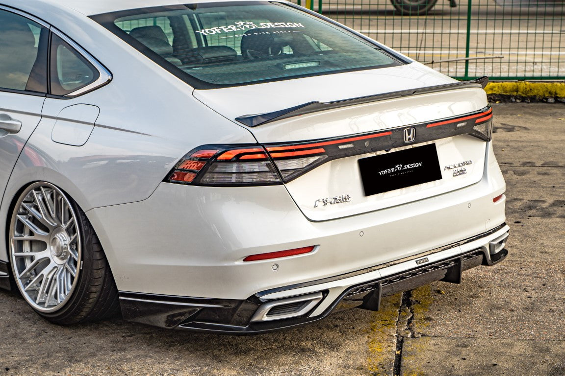 Honda Accord 11th Gen CY1 CY2 2023 2024 with Aftermarket Parts - Rear Diffuser PP from Yofer.co