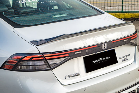 Honda Accord 11th Gen CY1 CY2 2023 2024 with Aftermarket Parts - Rear Lip Spoiler ABS from Yofer.co
