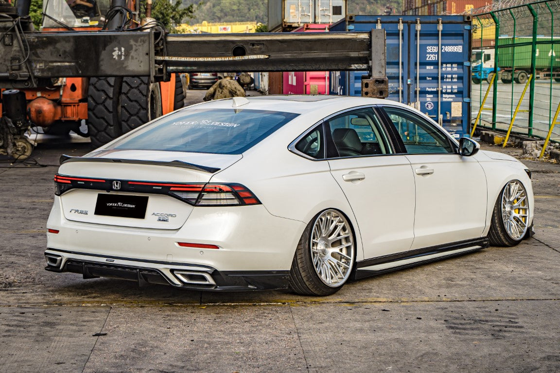Honda Accord 11th Gen CY1 CY2 2023 2024 with Aftermarket Parts - Rear Diffuser PP from Yofer.co