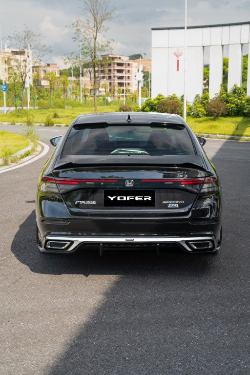 Honda Accord 11th Gen CY1 CY2 2023 2024 with Aftermarket Parts - Rear Diffuser PP from Yofer.co
