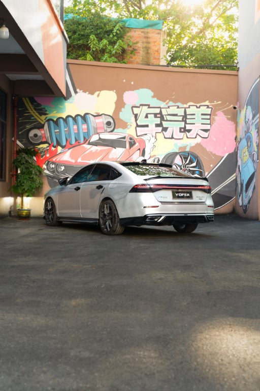 Honda Accord 11th Gen CY1 CY2 2023 2024 with Aftermarket Parts - Side Skirts PP from Yofer.co