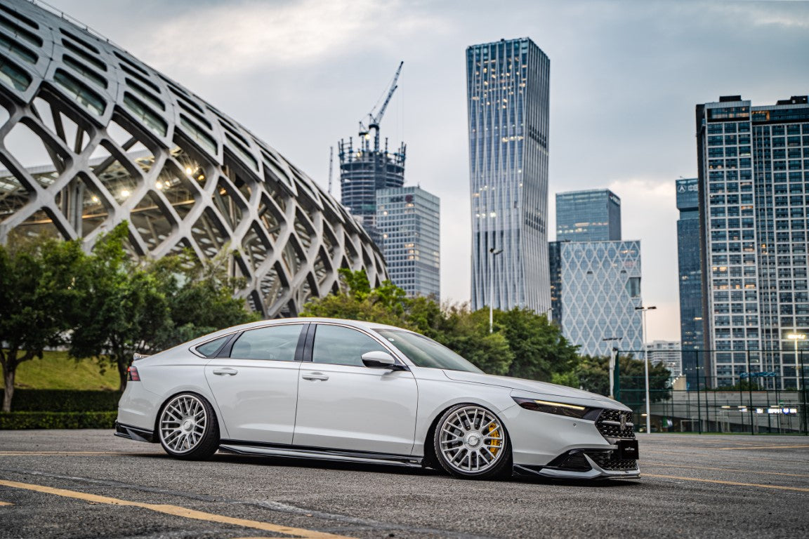 Honda Accord 11th Gen CY1 CY2 2023 2024 with Aftermarket Parts - Side Skirts PP from Yofer.co