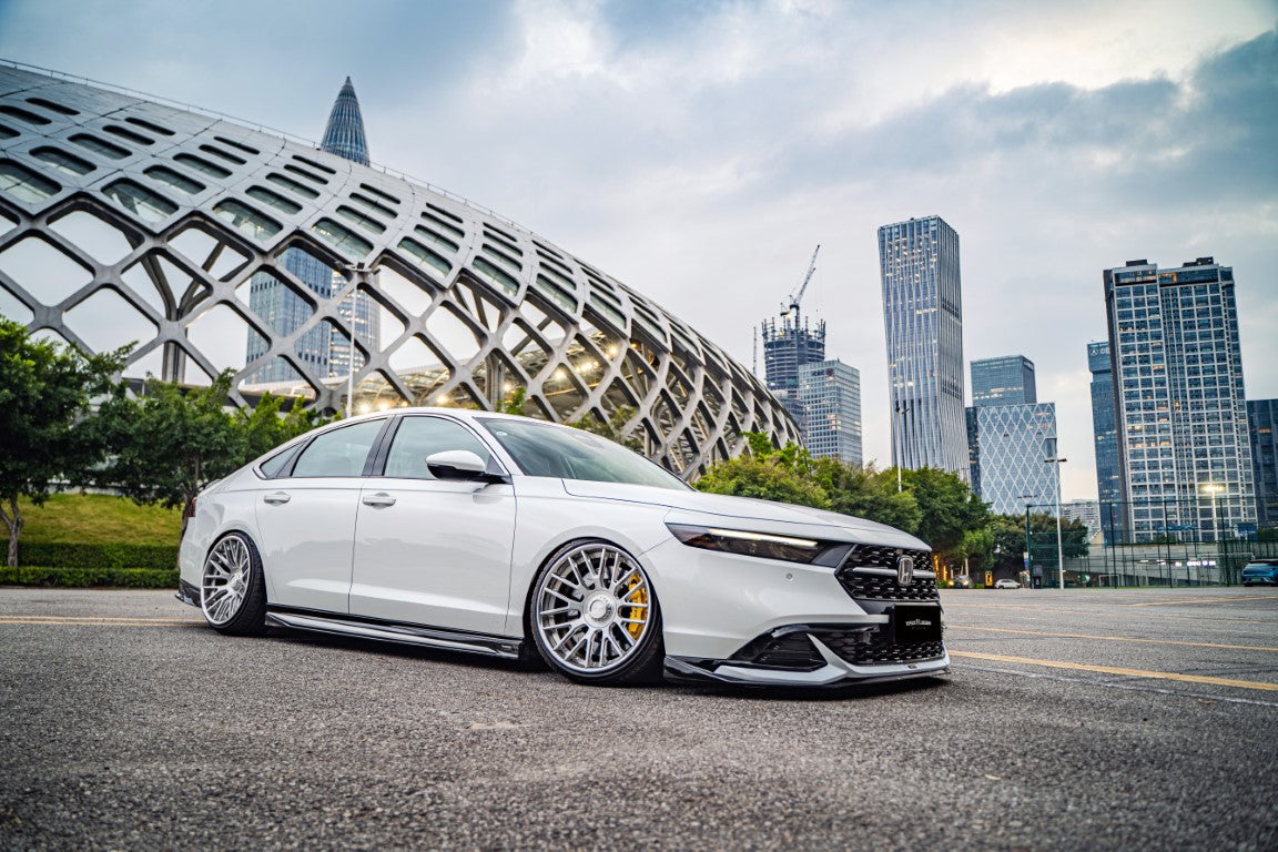Honda Accord 11th Gen CY1 CY2 2023 2024 with Aftermarket Parts - Side Skirts PP from Yofer.co