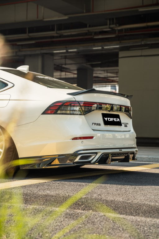 Honda Accord 11th Gen CY1 CY2 2023 2024 with Aftermarket Parts - Rear Diffuser PP from Yofer.co