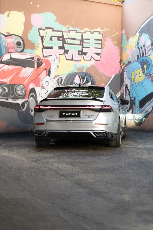 Honda Accord 11th Gen CY1 CY2 2023 2024 with Aftermarket Parts - Rear Diffuser PP from Yofer.co