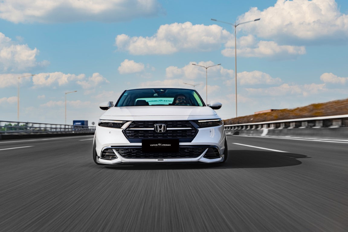 Honda Accord 11th Gen CY1 CY2 2023 2024 with Aftermarket Parts - Front Lip PP from Yofer.co