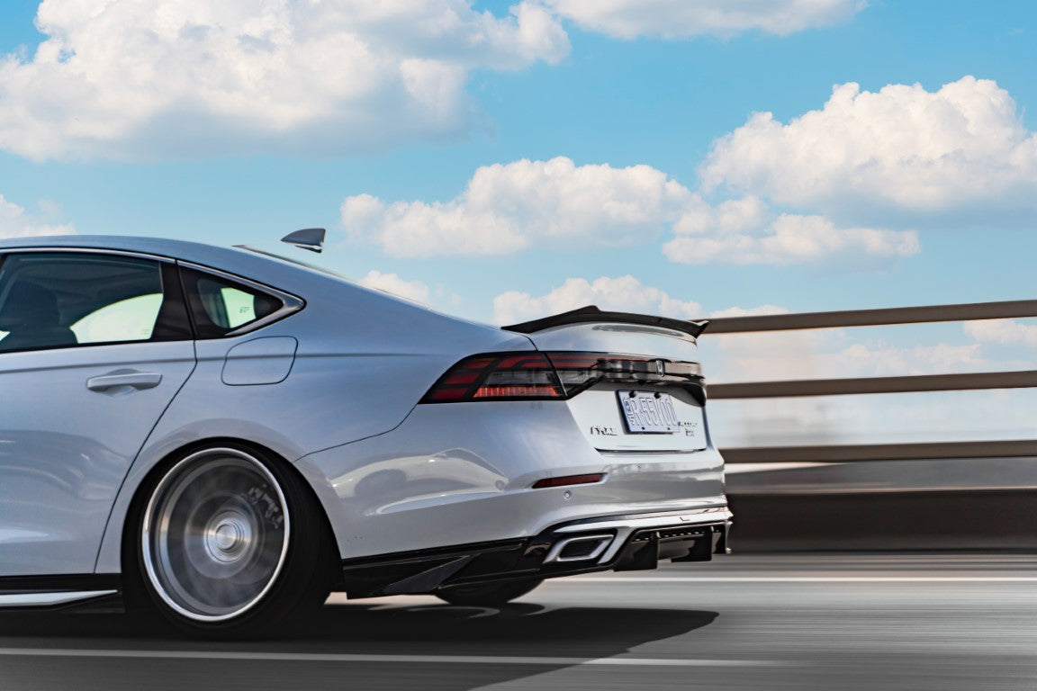Honda Accord 11th Gen CY1 CY2 2023 2024 with Aftermarket Parts - Rear Lip Spoiler ABS from Yofer.co