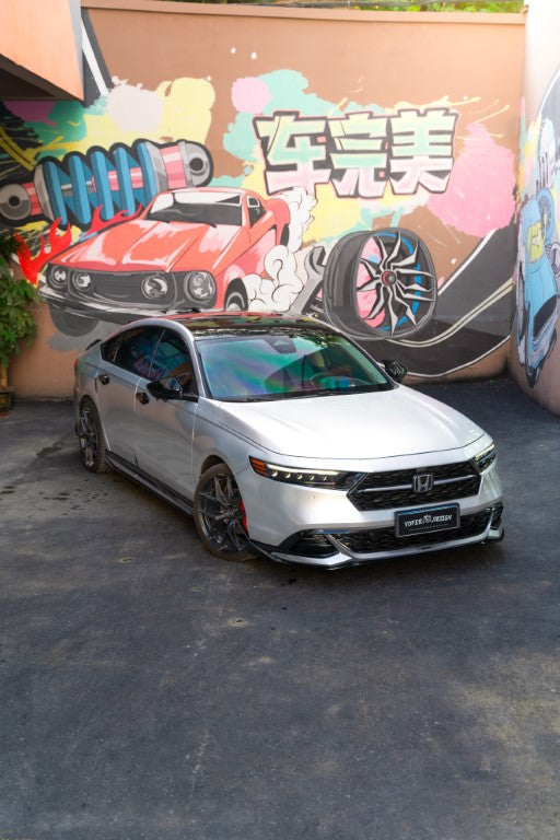 Honda Accord 11th Gen CY1 CY2 2023 2024 with Aftermarket Parts - Side Skirts PP from Yofer.co
