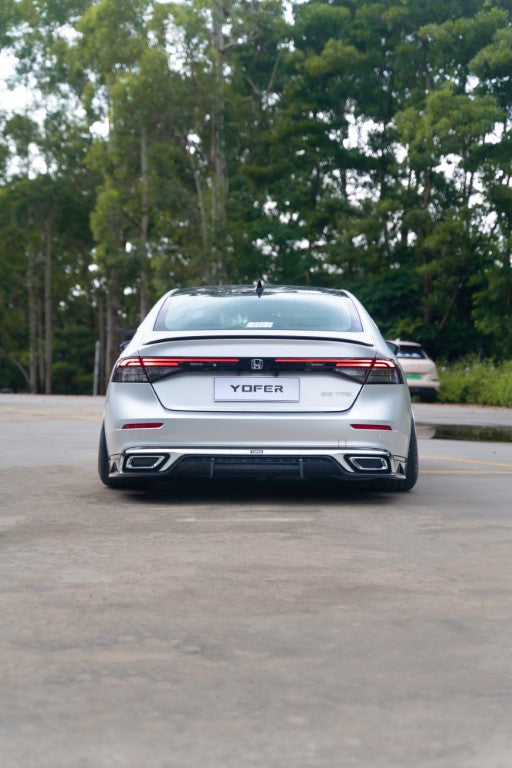 Honda Accord 11th Gen CY1 CY2 2023 2024 with Aftermarket Parts - Rear Diffuser PP from Yofer.co