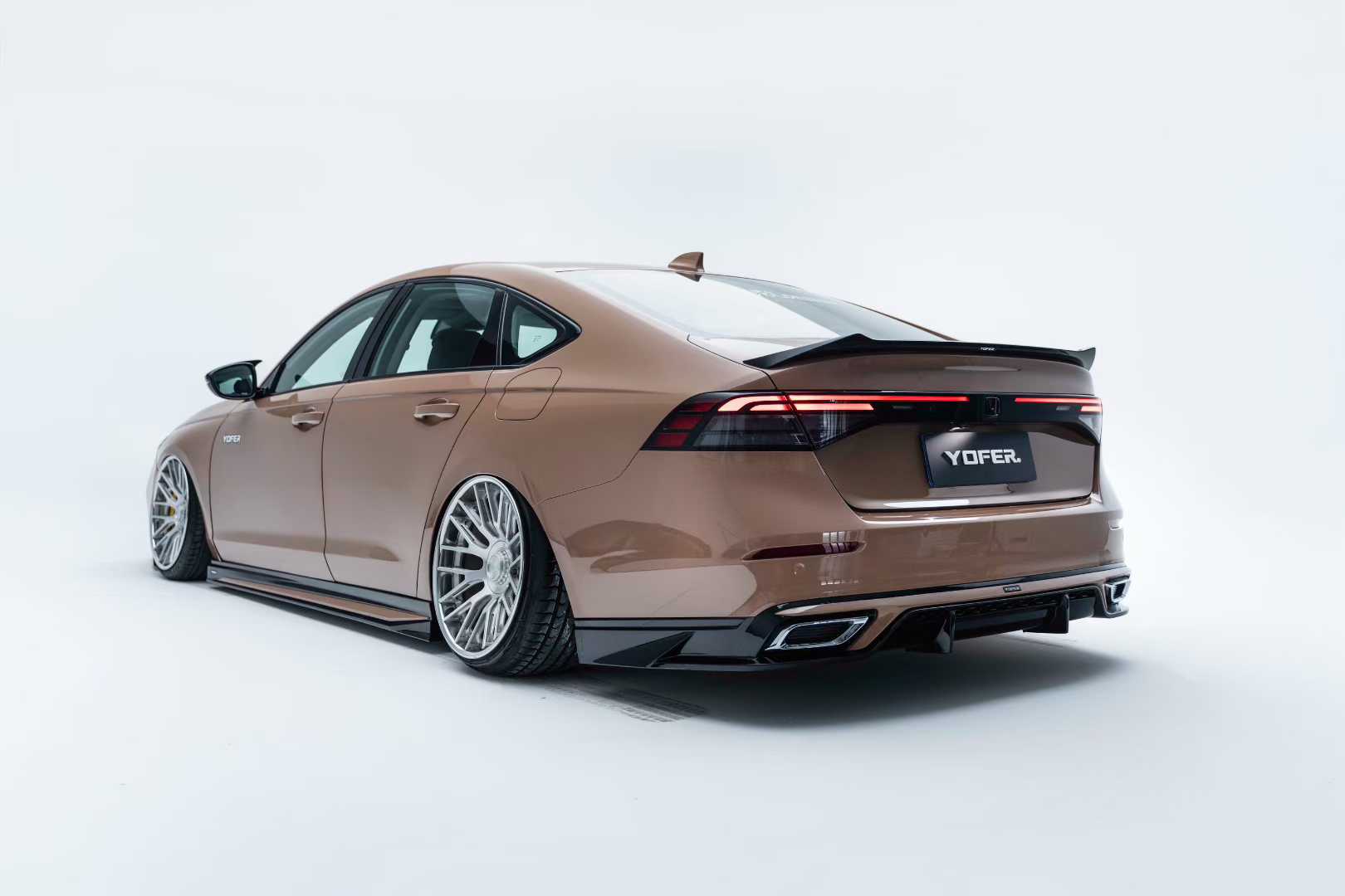 Honda Accord 11th Gen CY1 CY2 2023 2024 with Aftermarket Parts - Side Skirts PP from Yofer.co