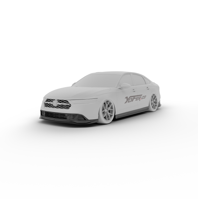 Honda Accord 11th Gen CY1 CY2 2023-ON with Aftermarket Parts - Front Bumper PP from Yofer.co