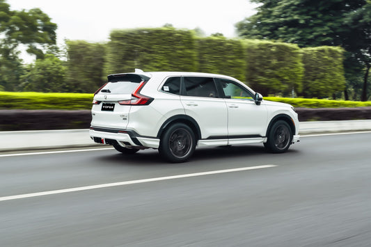 Honda CR-V 6th Gen 2023 2024 with Aftermarket Parts - Rear Canards & Diffuser PP from Yofer.co