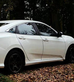 Honda Civic 10th Gen FC1 FC2 FC5 FC6 2016-2021 & Civic 10th Gen FK7 2017-2021 with Aftermarket Parts - Side Skirts PP from Yofer.co
