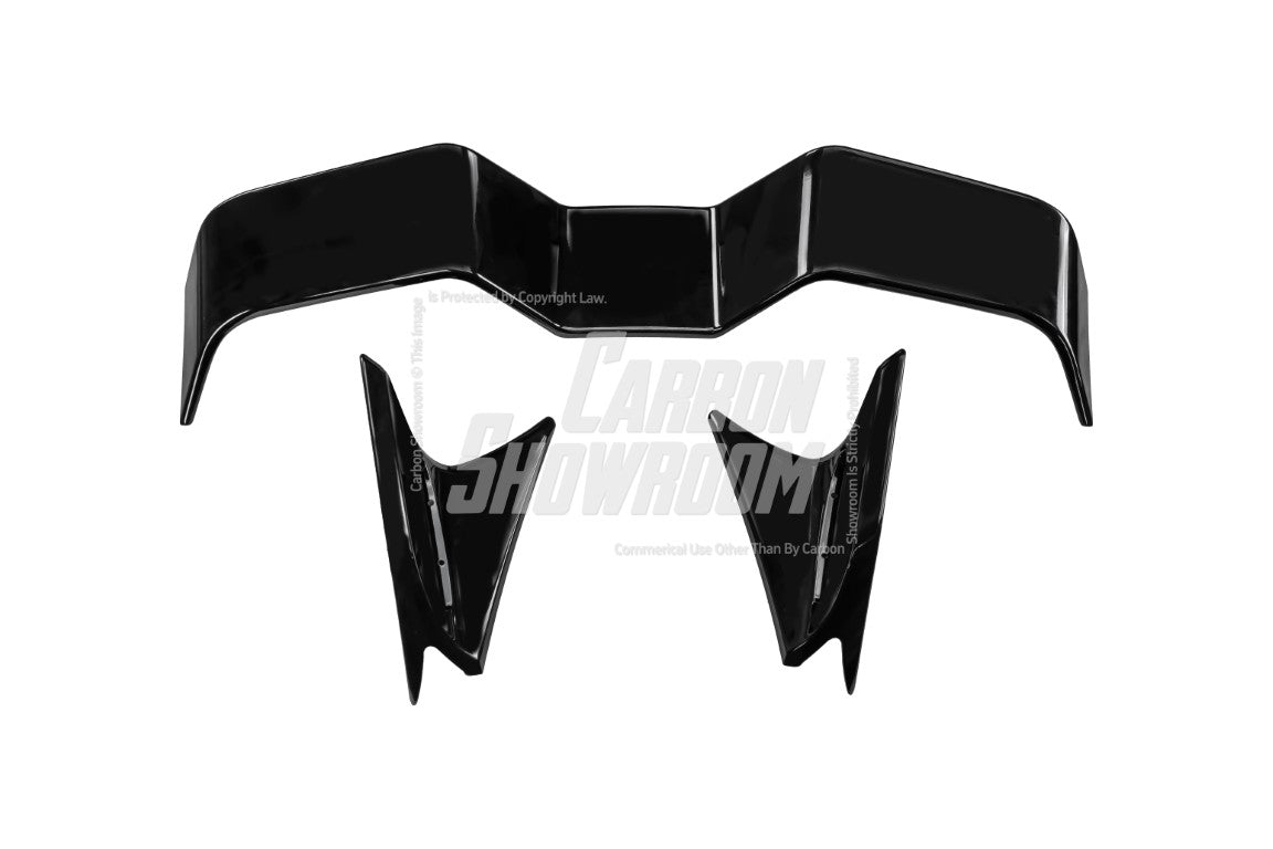 Honda Civic 10th Gen FC1 FC2 FC5 FC6 2016-2021 with Aftermarket Parts - Rear Spoiler ABS from Yofer.co
