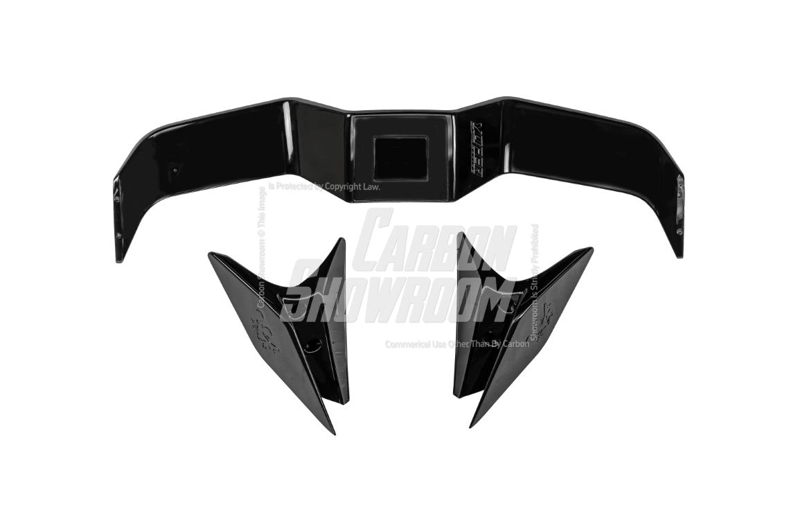 Honda Civic 10th Gen FC1 FC2 FC5 FC6 2016-2021 with Aftermarket Parts - Rear Spoiler ABS from Yofer.co