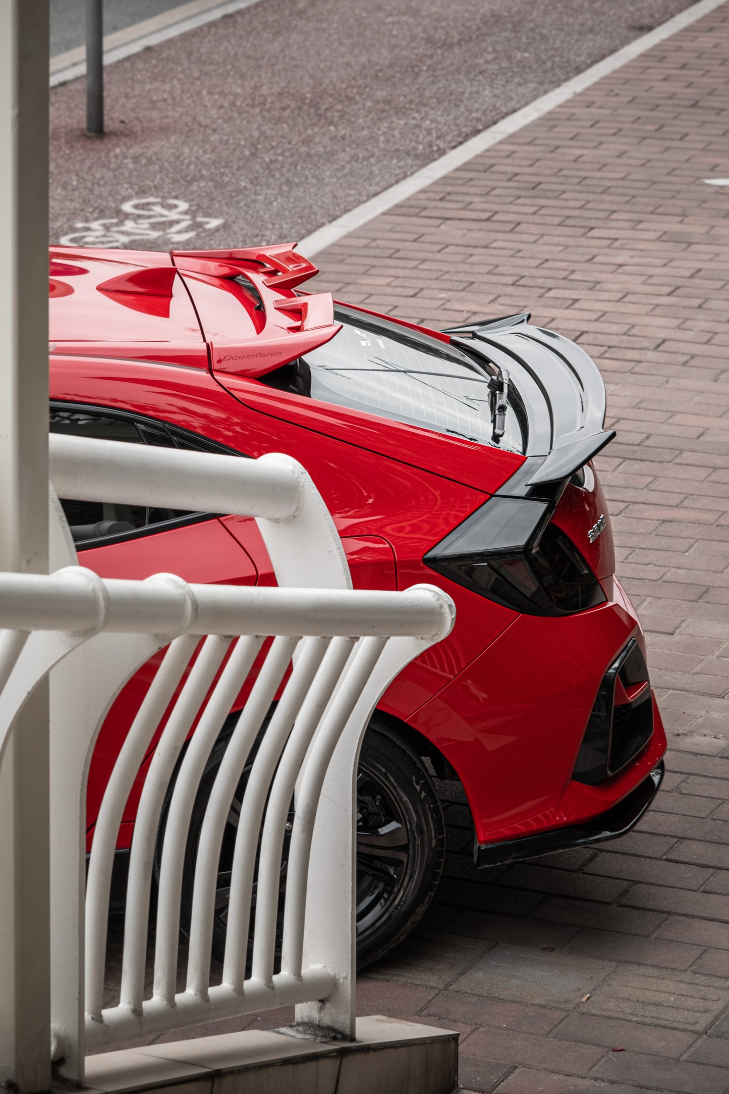 Honda Civic 10th Gen FK7 2017 2018 2019 2020 2021 Hatchback with Aftermarket Parts - Package A ABS from Yofer.co