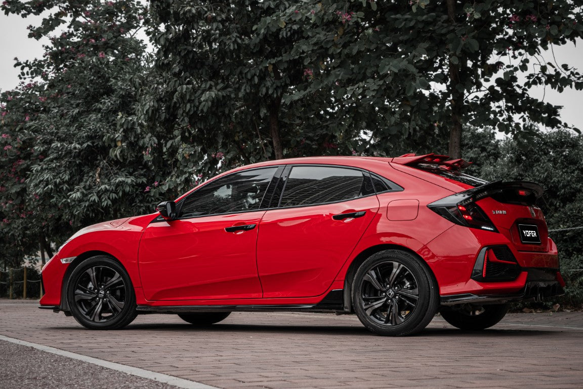 Honda Civic 10th Gen FK7 2017 2018 2019 2020 2021 Hatchback with Aftermarket Parts - Package A ABS from Yofer.co