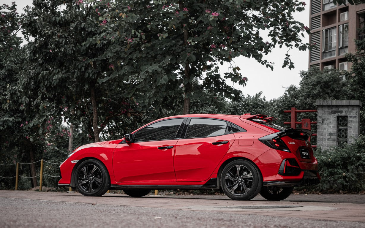 Honda Civic 10th Gen FK7 2017 2018 2019 2020 2021 Hatchback with Aftermarket Parts - Package A ABS from Yofer.co