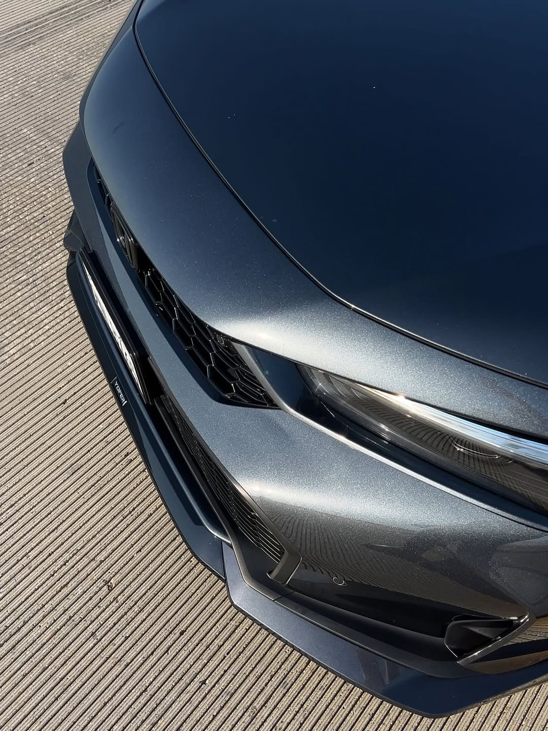 Honda Civic 11.5th Gen FE1 FE2 FE4 2025-ON Facelift with Aftermarket Parts - Front Lip PP Polypropylene&nbsp;from Yofer.co