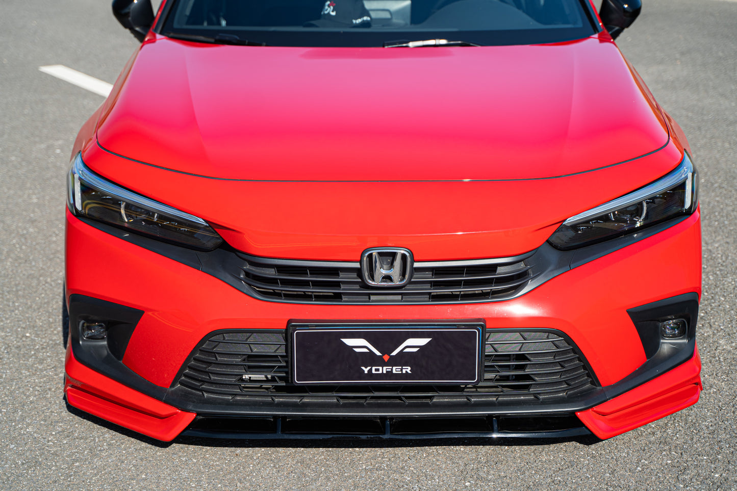 Honda Civic 11th Gen FE1 FE2 FE4 2022-ON Sedan with Aftermarket Parts - Package A PP Polypropylene & ABS from Yofer.co