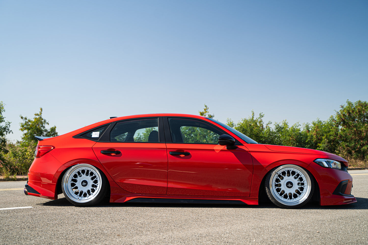 Honda Civic 11th Gen FE1 FE2 FE4 2022-ON Sedan with Aftermarket Parts - Package A PP Polypropylene & ABS from Yofer.co