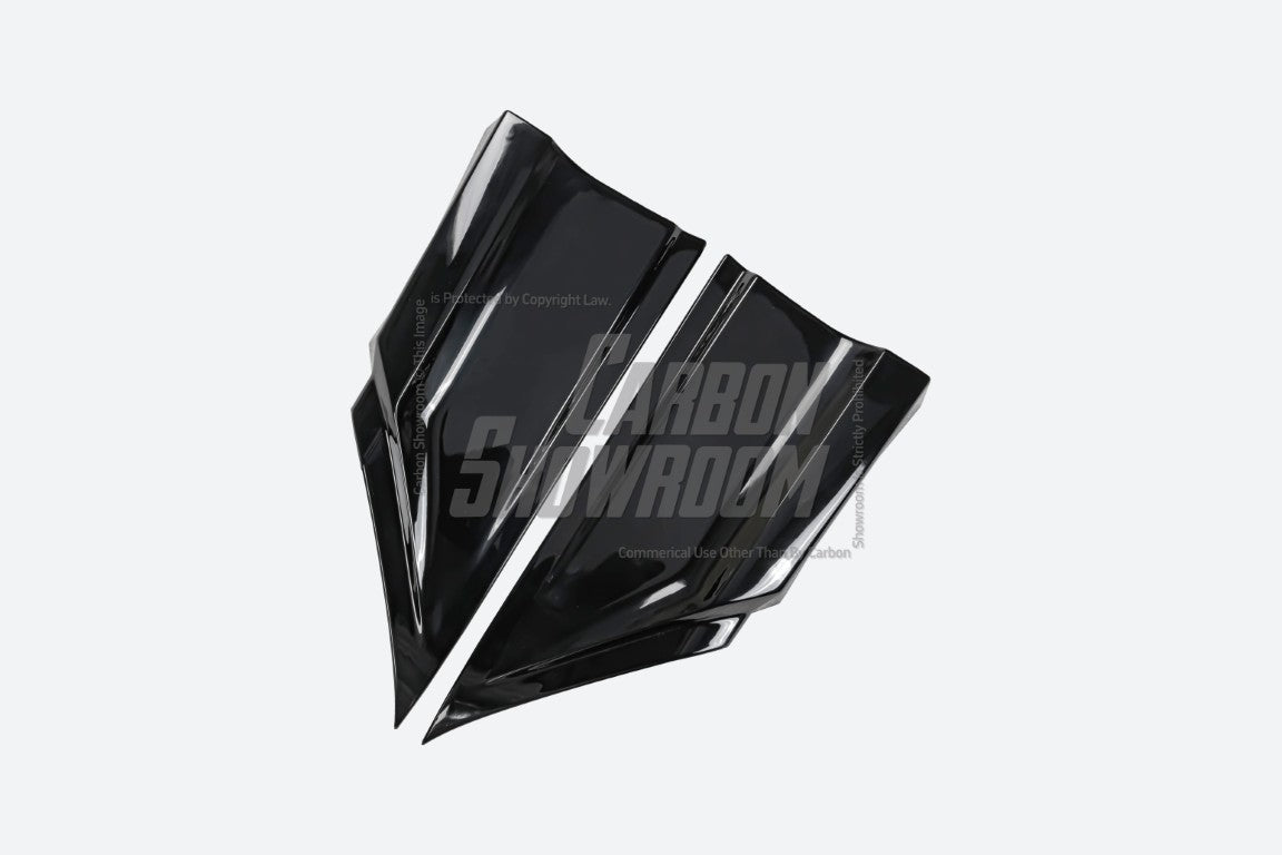Honda Civic 11th Gen FE1 FE2 FE4 2022 2023 2024 with Aftermarket Parts - Rear Diffuser & Canards PP from Yofer.co
