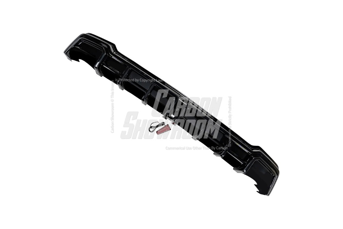 Honda Civic 11th Gen FE1 FE2 FE4 2022-ON with Aftermarket Parts - Rear Diffuser & Canards PP from Yofer.co