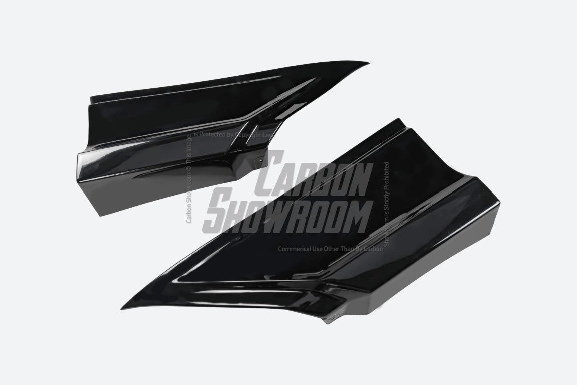 Honda Civic 11th Gen FE1 FE2 FE4 2022 2023 2024 with Aftermarket Parts - Rear Diffuser & Canards PP from Yofer.co