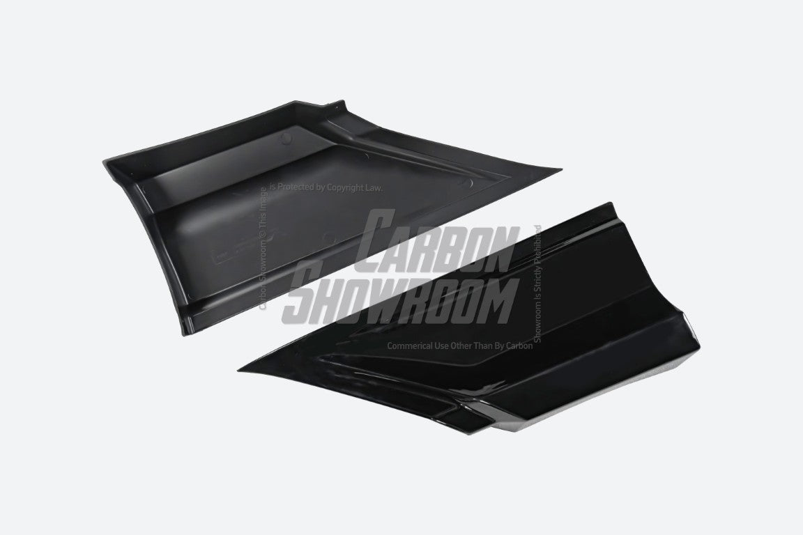 Honda Civic 11th Gen FE1 FE2 FE4 2022 2023 2024 with Aftermarket Parts - Rear Diffuser & Canards PP from Yofer.co