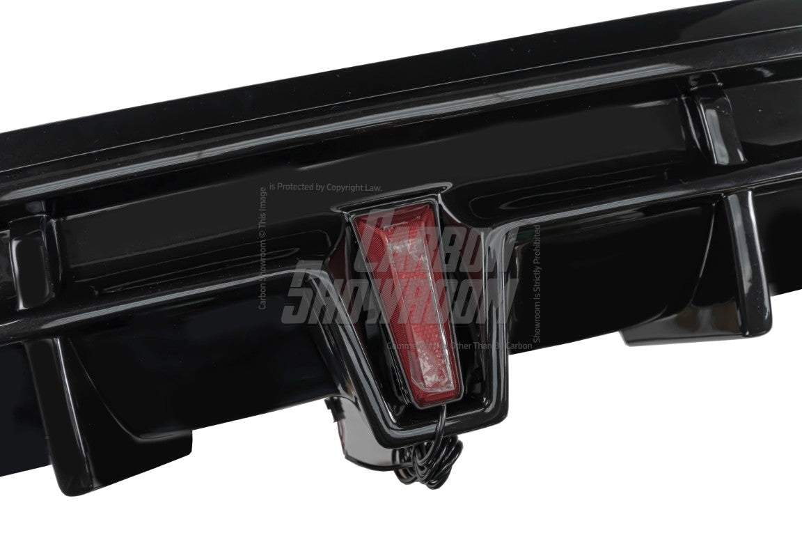 Honda Civic 11th Gen FE1 FE2 FE4 2022-ON with Aftermarket Parts - Rear Diffuser PP from Yofer.co