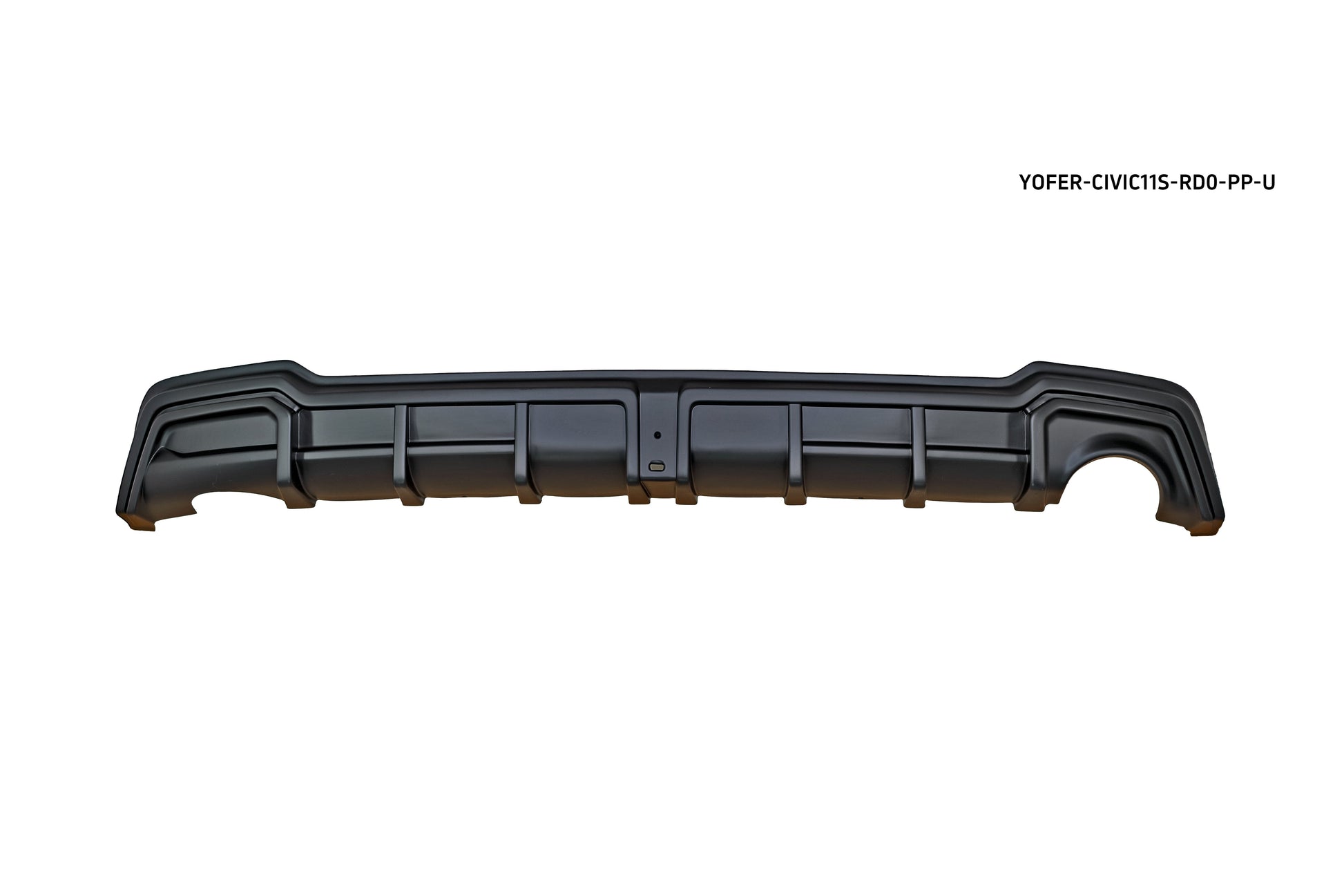 Honda Civic 11th Gen FE1 FE2 FE4 2022-ON with Aftermarket Parts - Rear Diffuser & Canards PP from Yofer.co
