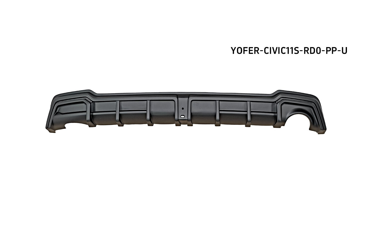 Honda Civic 11th Gen FE1 FE2 FE4 2022-ON with Aftermarket Parts - Rear Diffuser & Canards PP from Yofer.co