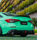 Honda Civic 11th Gen FE1 FE2 FE4 2022-ON with Aftermarket Parts - Rear Diffuser & Canards PP from Yofer.co