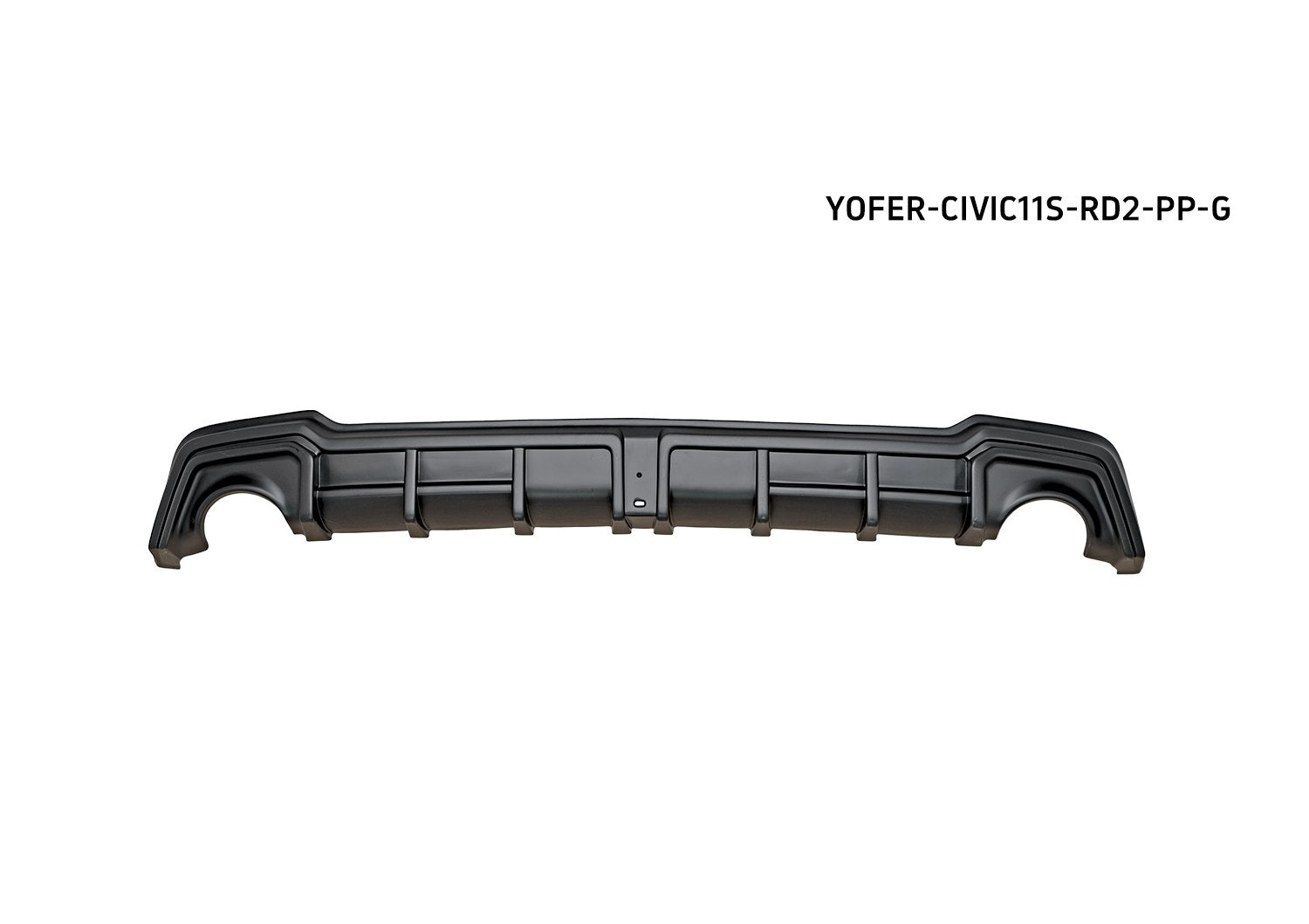 Honda Civic 11th Gen FE1 FE2 FE4 2022-ON with Aftermarket Parts - Rear Diffuser & Canards PP from Yofer.co