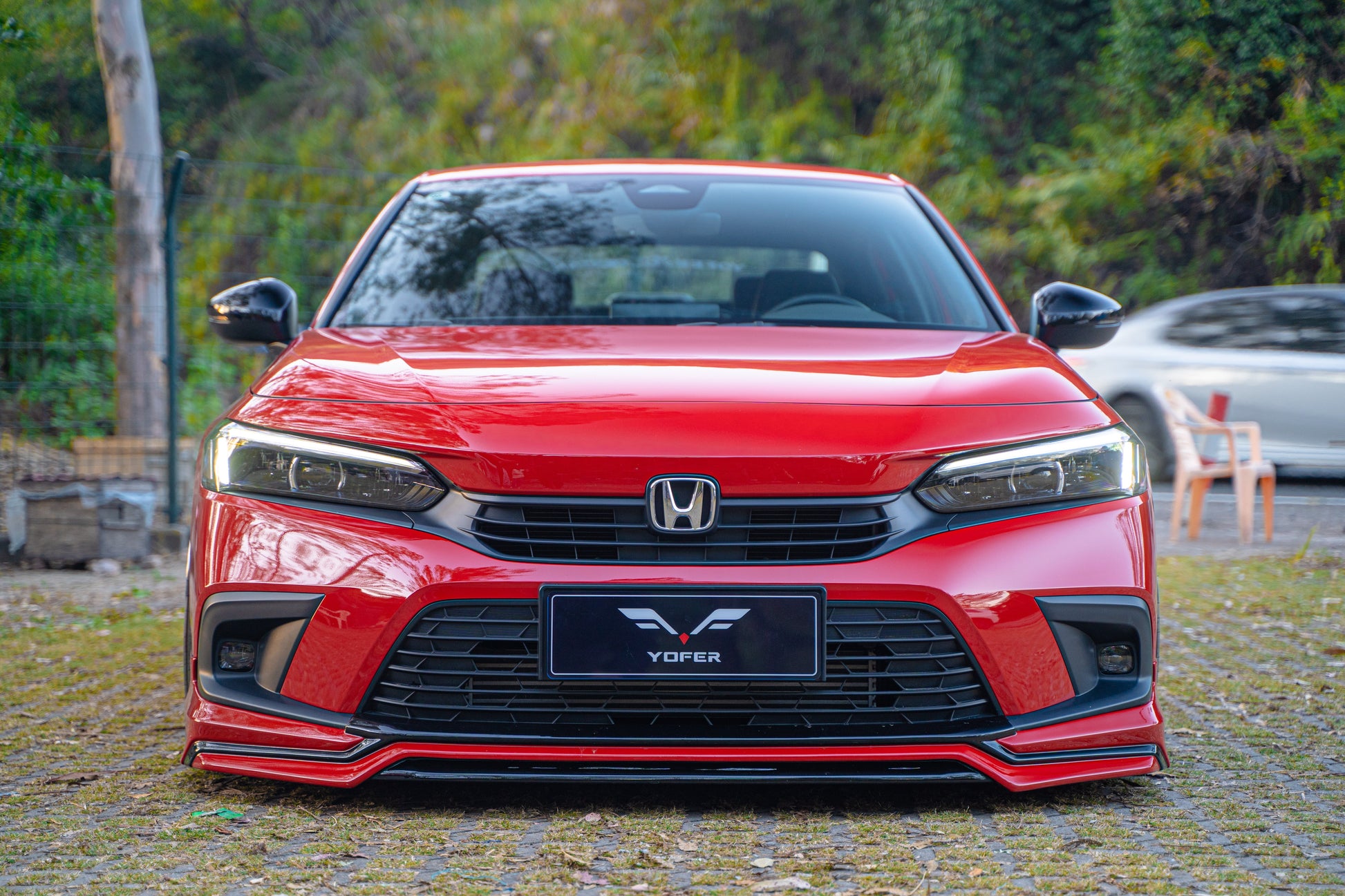 Honda Civic 11th Gen FE1 FE2 FE4 2022-ON Sedan with Aftermarket Parts - Package A PP Polypropylene & ABS from Yofer.co