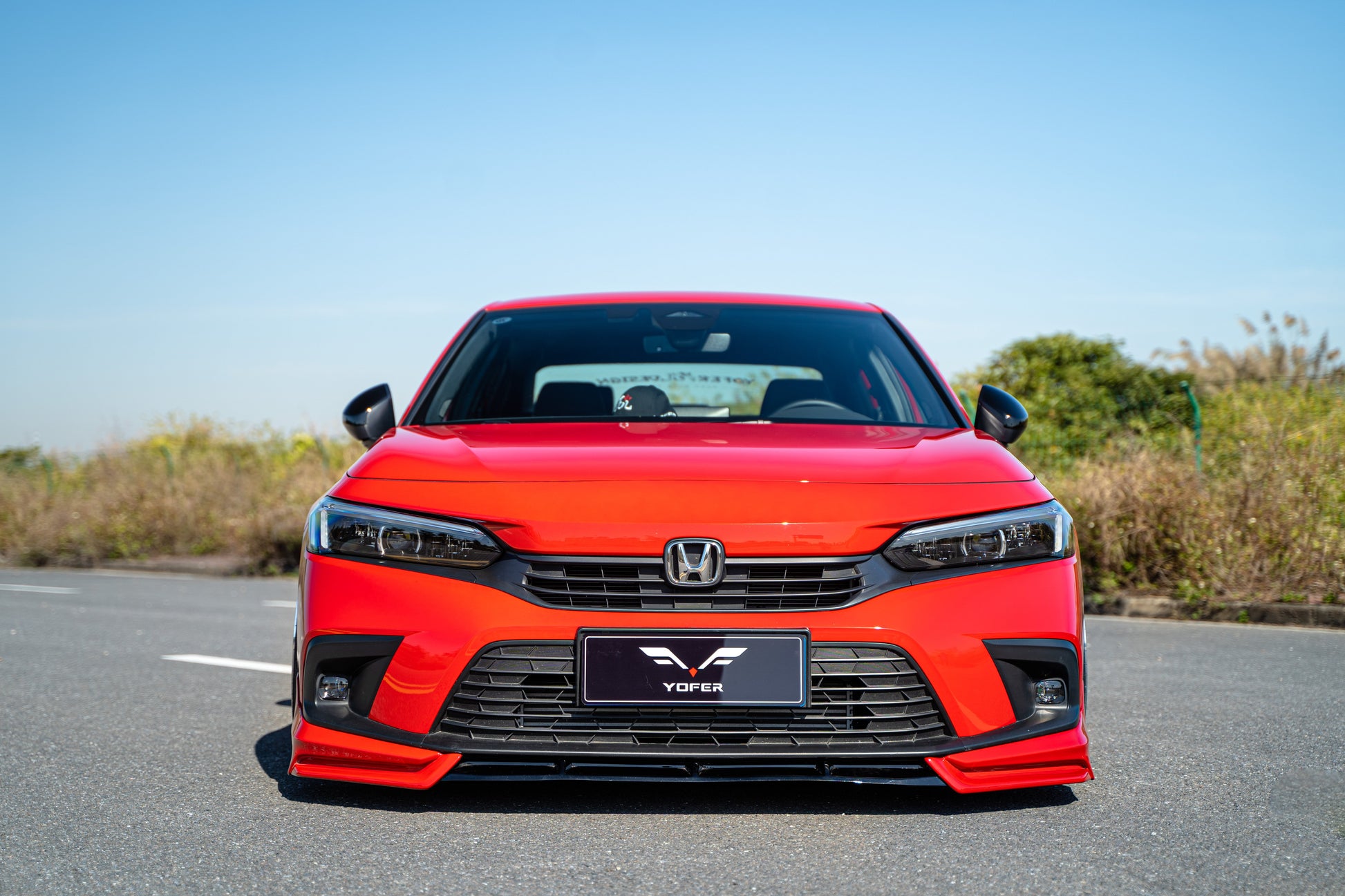 Honda Civic 11th Gen FE1 FE2 FE4 2022-ON Sedan with Aftermarket Parts - Package A PP Polypropylene & ABS from Yofer.co