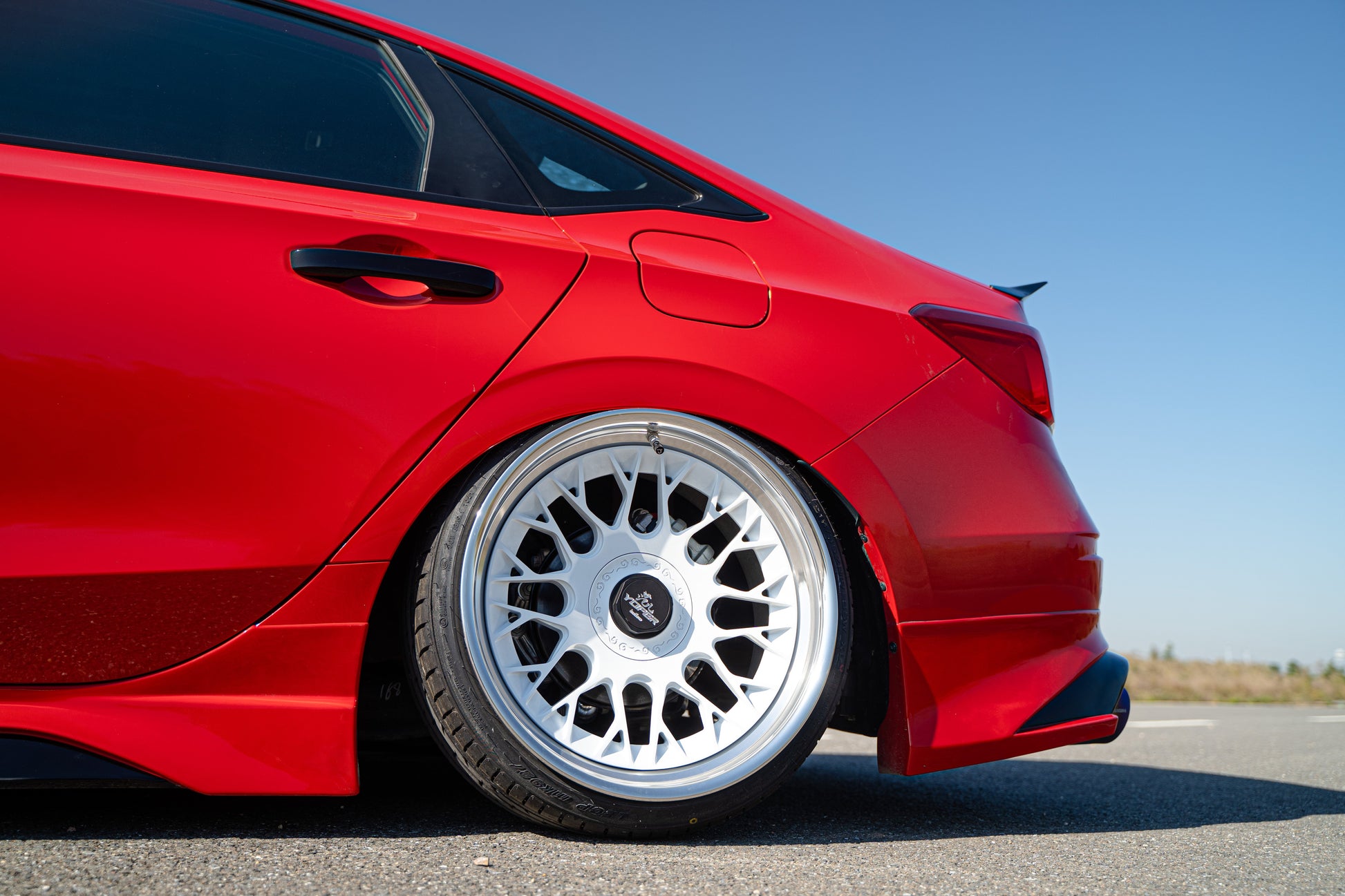 Honda Civic 11th Gen FE1 FE2 FE4 2022-ON Sedan with Aftermarket Parts - Package A PP Polypropylene & ABS from Yofer.co