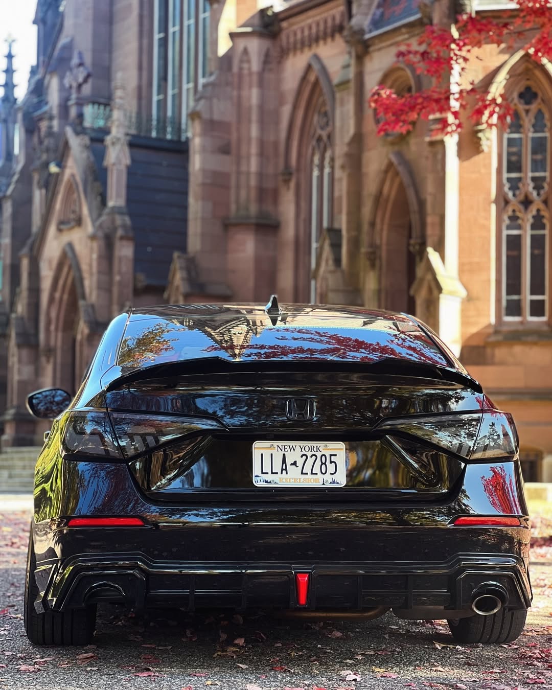 Honda Civic 11th Gen FE1 FE2 FE4 2022 2023 2024 with Aftermarket Parts - Rear Diffuser & Canards PP from Yofer.co