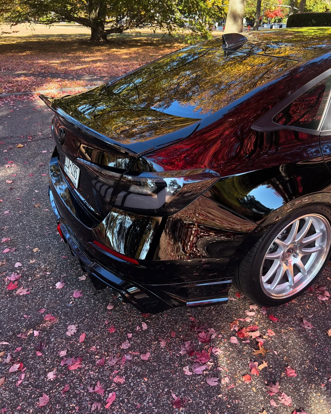 Honda Civic 11th Gen FE1 FE2 FE4 2022 2023 2024 with Aftermarket Parts - Rear Diffuser & Canards PP from Yofer.co
