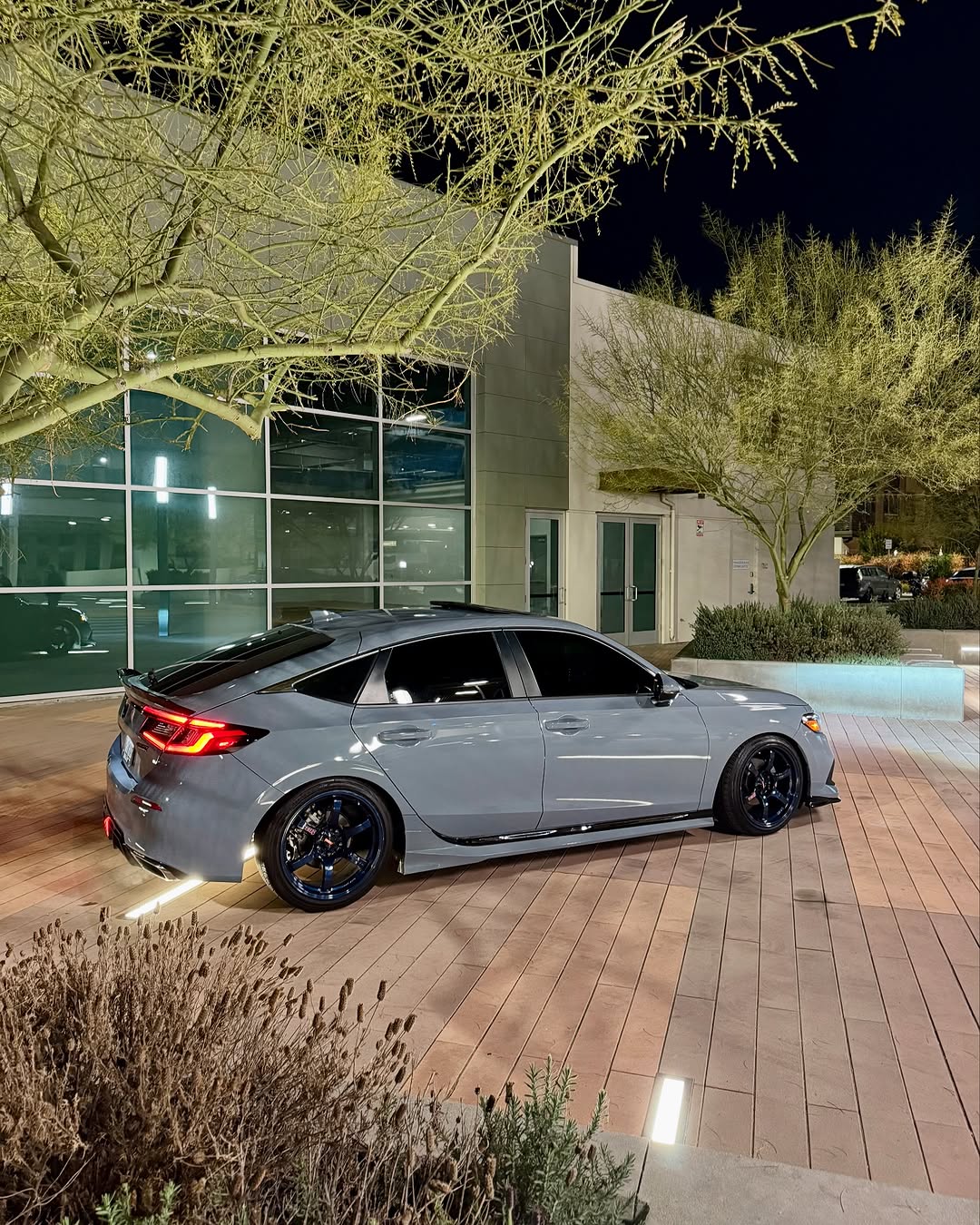 Honda Civic 11th Gen FE1 FE2 FE4 2022-ON & Civic 11th Gen FL1 FL2 FL4 2022-ON with Aftermarket Parts - Side Skirts PP from Yofer.co