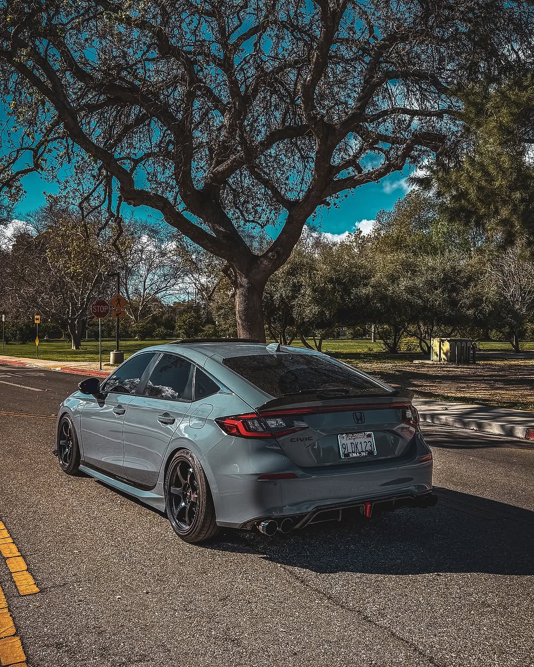Honda Civic 11th Gen FE1 FE2 FE4 2022-ON & Civic 11th Gen FL1 FL2 FL4 2022-ON with Aftermarket Parts - Side Skirts PP from Yofer.co