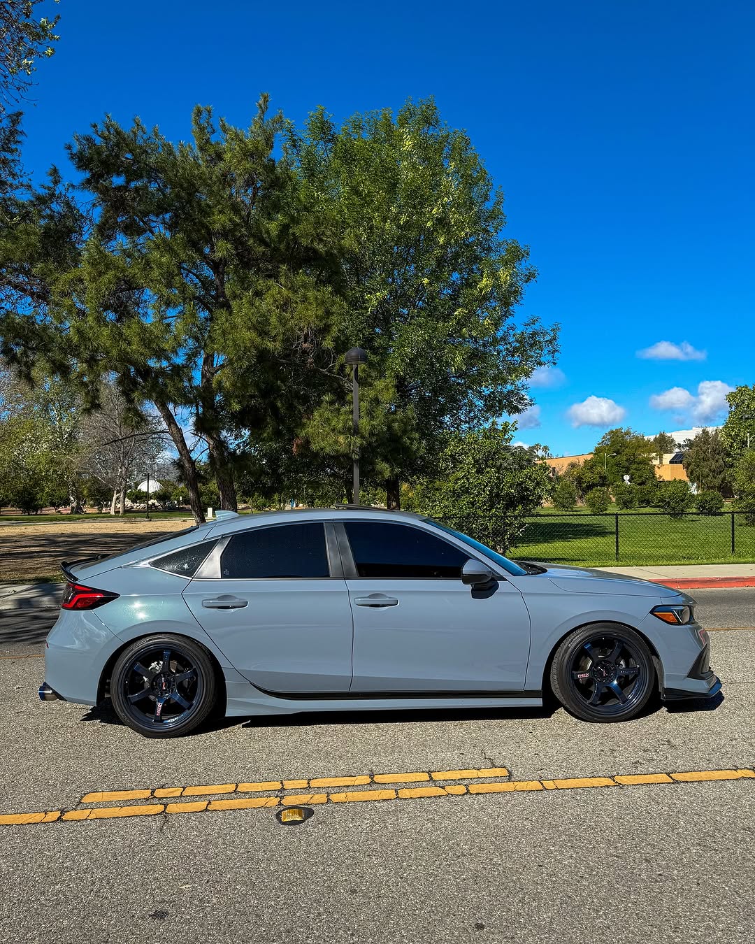 Honda Civic 11th Gen FE1 FE2 FE4 2022-ON & Civic 11th Gen FL1 FL2 FL4 2022-ON with Aftermarket Parts - Side Skirts PP from Yofer.co