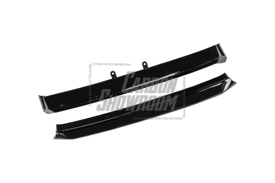 Honda Civic 11th Gen FE1 FE2 FE4 2022 2023 2024 & Civic 11th Gen FL1 FL2 FL4 2022 2023 2024 with Aftermarket Parts - V1 Front Lip Splitter PP from Yofer.co