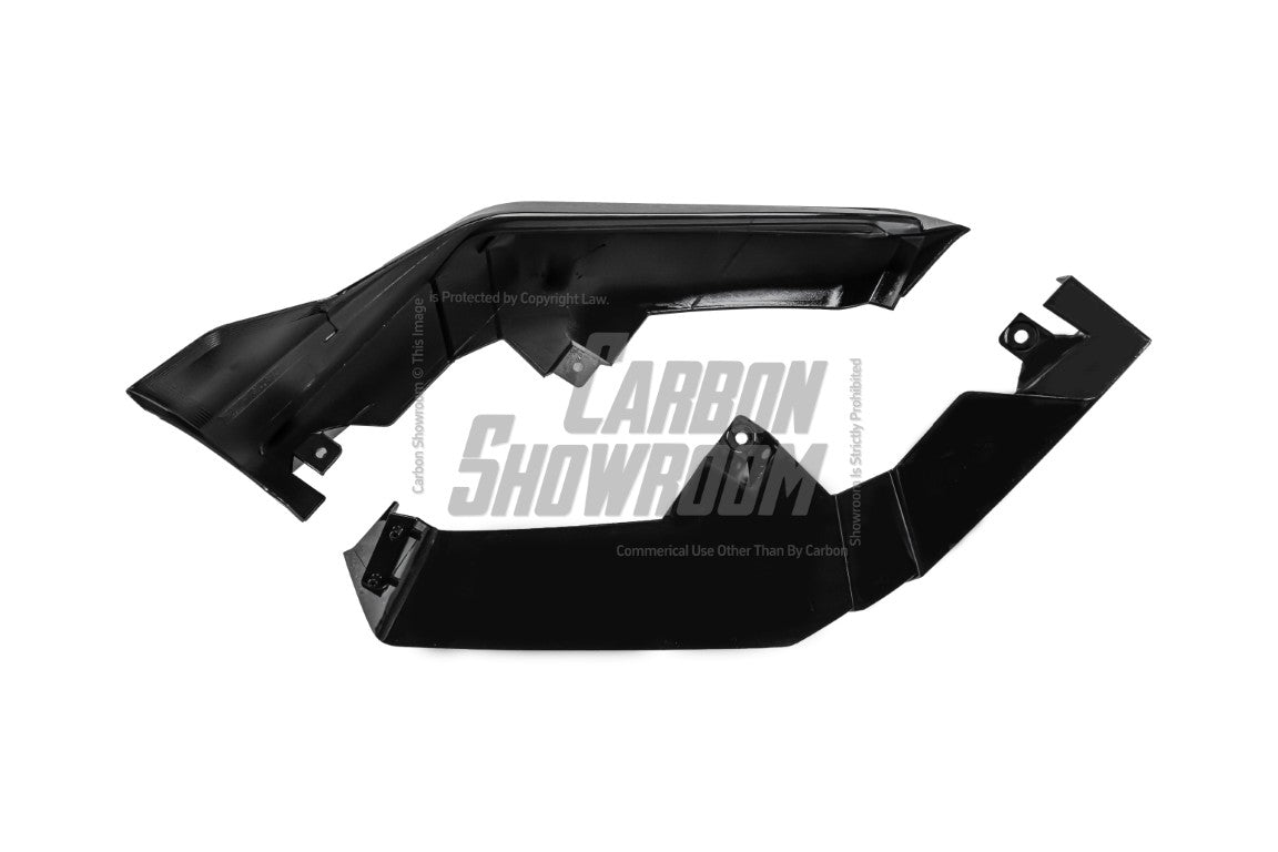 Honda Civic 11th Gen FE1 FE2 FE4 2022 2023 2024 & Civic 11th Gen FL1 FL2 FL4 2022 2023 2024 with Aftermarket Parts - V1 Front Lip Splitter PP from Yofer.co