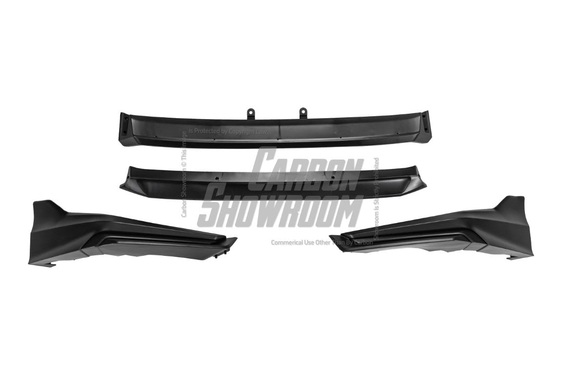 Honda Civic 11th Gen FE1 FE2 FE4 2022 2023 2024 & Civic 11th Gen FL1 FL2 FL4 2022 2023 2024 with Aftermarket Parts - V1 Front Lip Splitter PP from Yofer.co