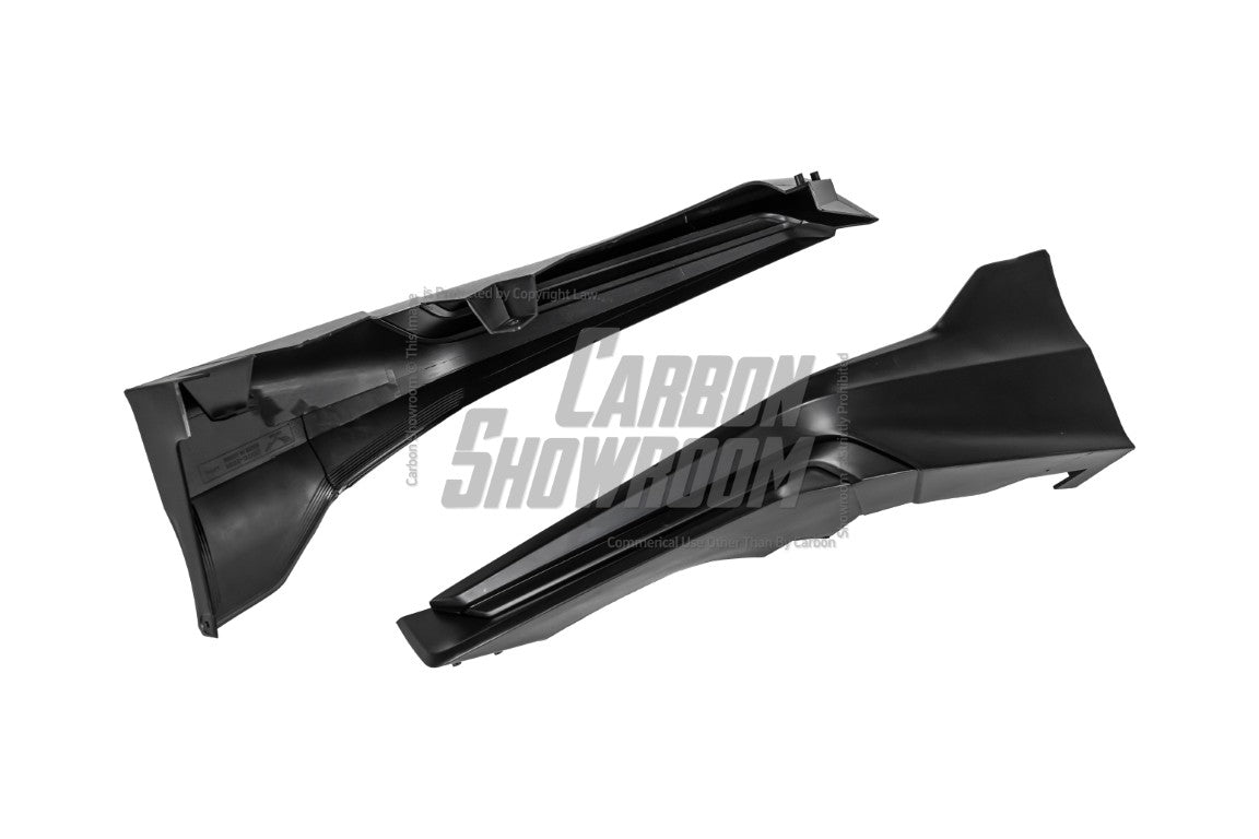 Honda Civic 11th Gen FE1 FE2 FE4 2022 2023 2024 & Civic 11th Gen FL1 FL2 FL4 2022 2023 2024 with Aftermarket Parts - V1 Front Lip Splitter PP from Yofer.co