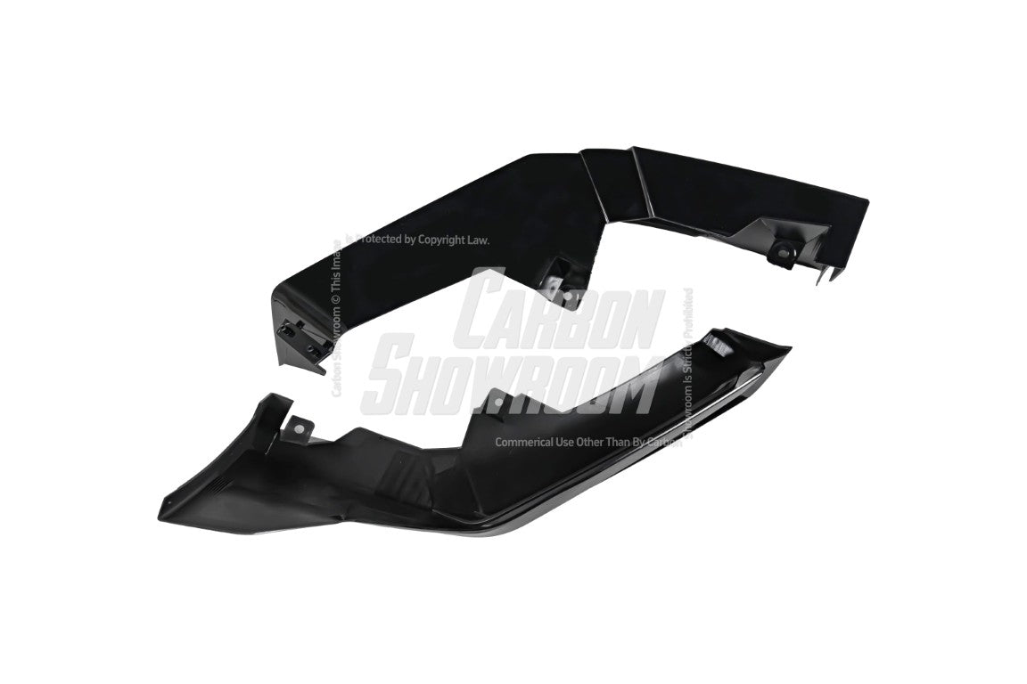 Honda Civic 11th Gen FE1 FE2 FE4 2022 2023 2024 & Civic 11th Gen FL1 FL2 FL4 2022 2023 2024 with Aftermarket Parts - V1 Front Lip Splitter PP from Yofer.co